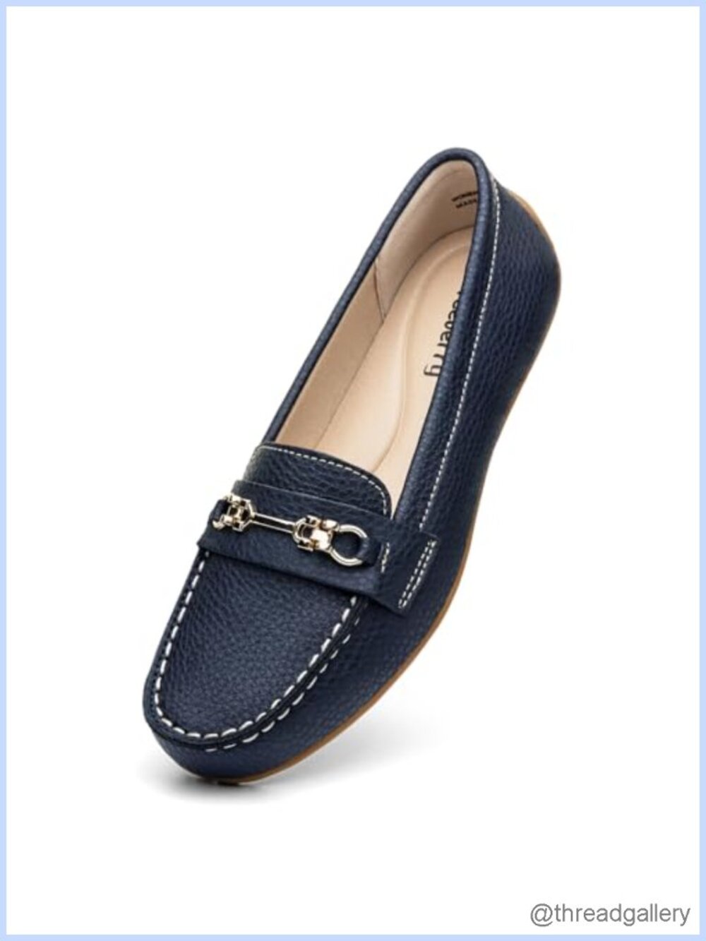 Comfort Leather Loafers Slip On Business Casual Dress Shoes Lightweight Work